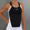 Endless debardeur noir et doré paillette (camiseta grace black golden)
