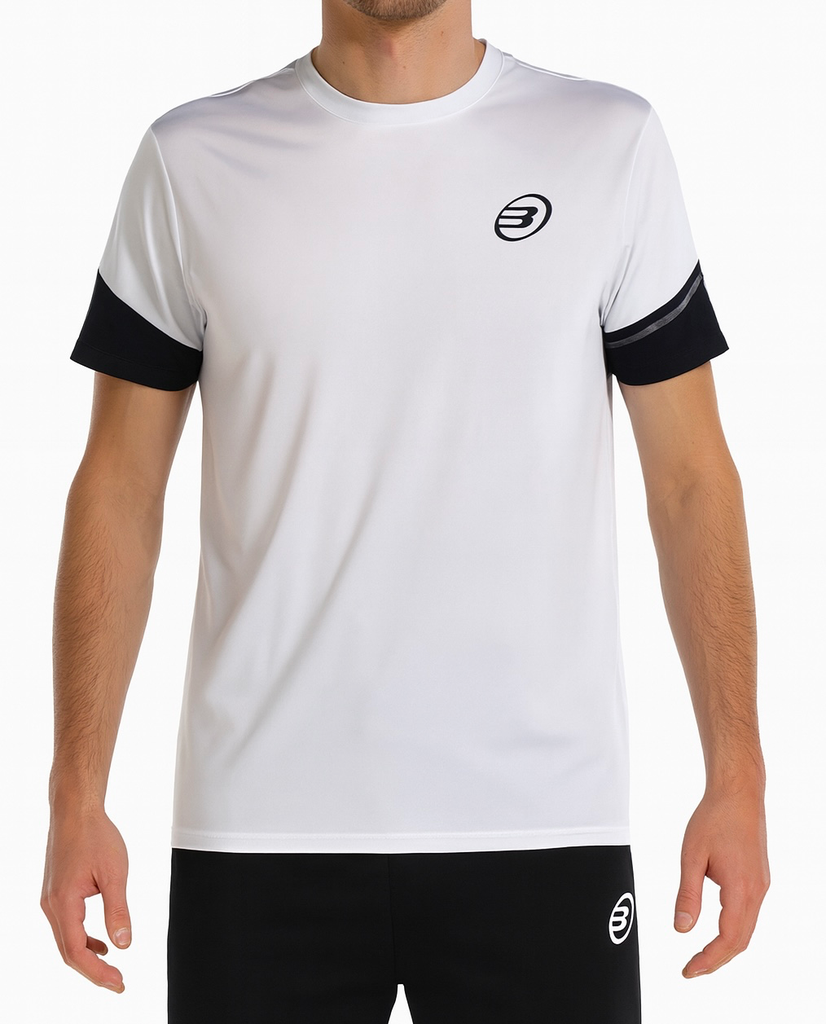 Bullpadel T-shirt blanc (collection team homme)
