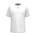 HEAD T-shirt blanc (club 25 tech) homme