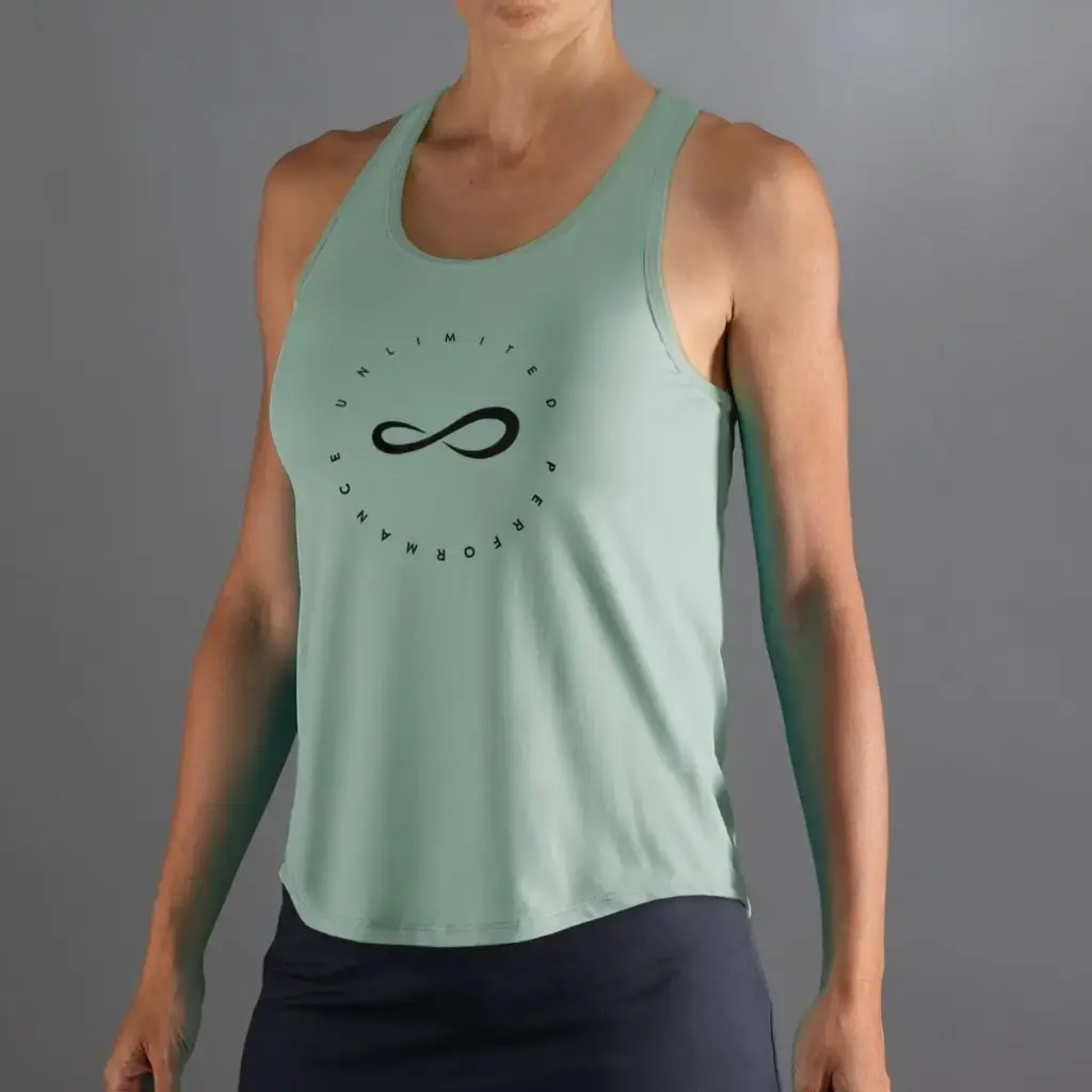 Endless debardeur vert eau (camiseta cercle) 