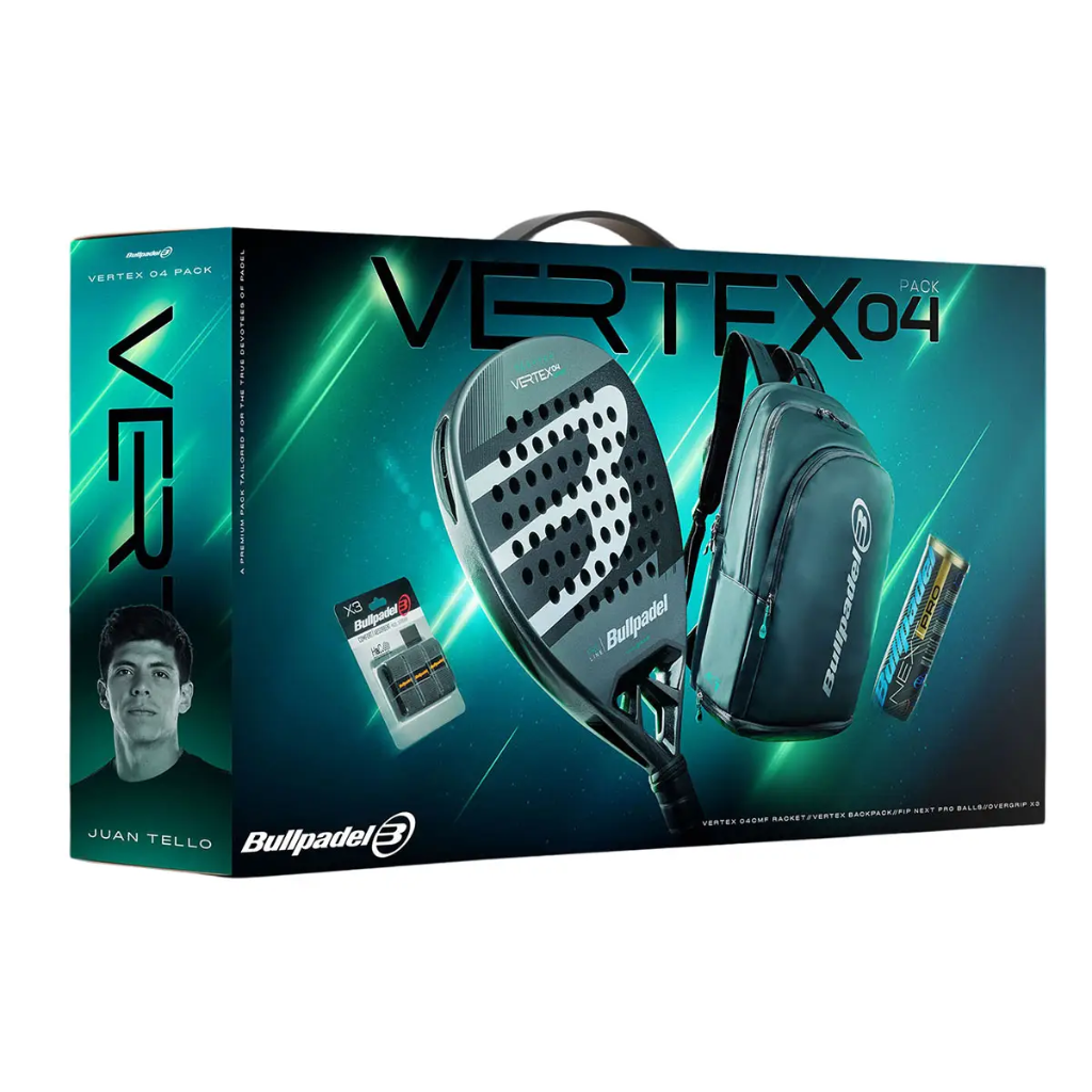PACK BULLPADEL VERTEX 04 COMFORT