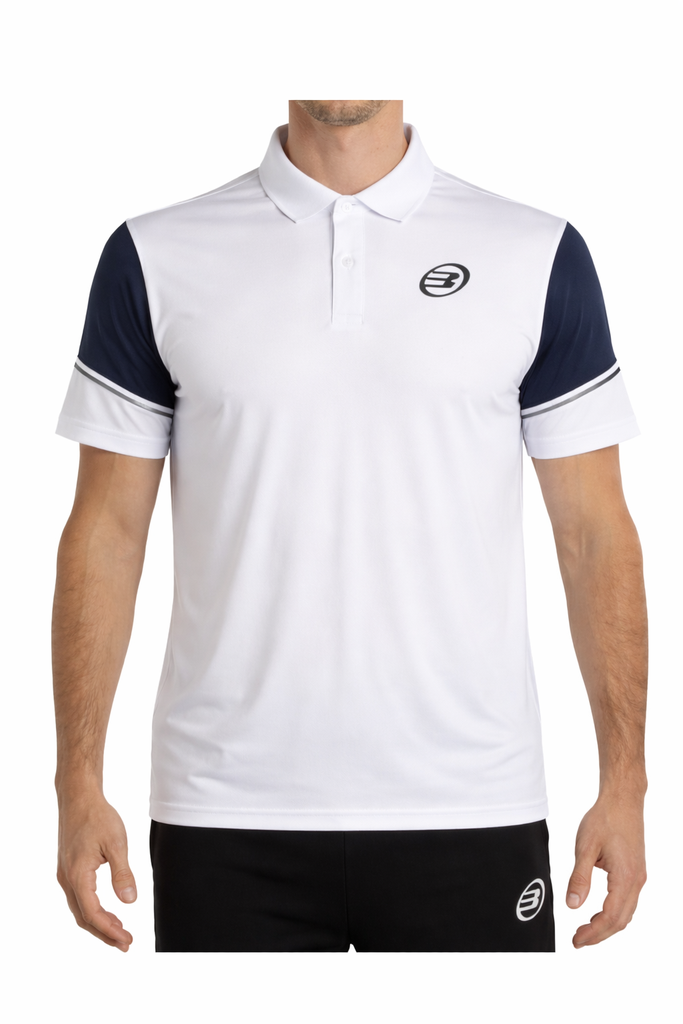 Polo Bullpadel Blanc