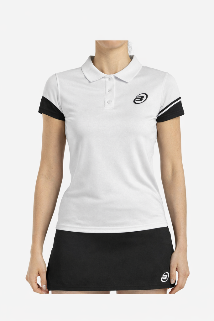 Polo Bullpadel Blanc Femme