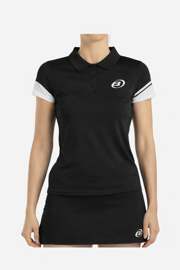 Polo Bullpadel Noir Femme