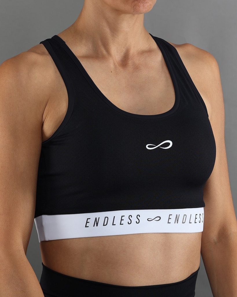 BRASSIÈRE DE SPORT ALLURE - BLACK ENDLESS