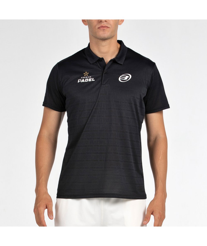 POLO BULLPADEL POMPIER NOIR