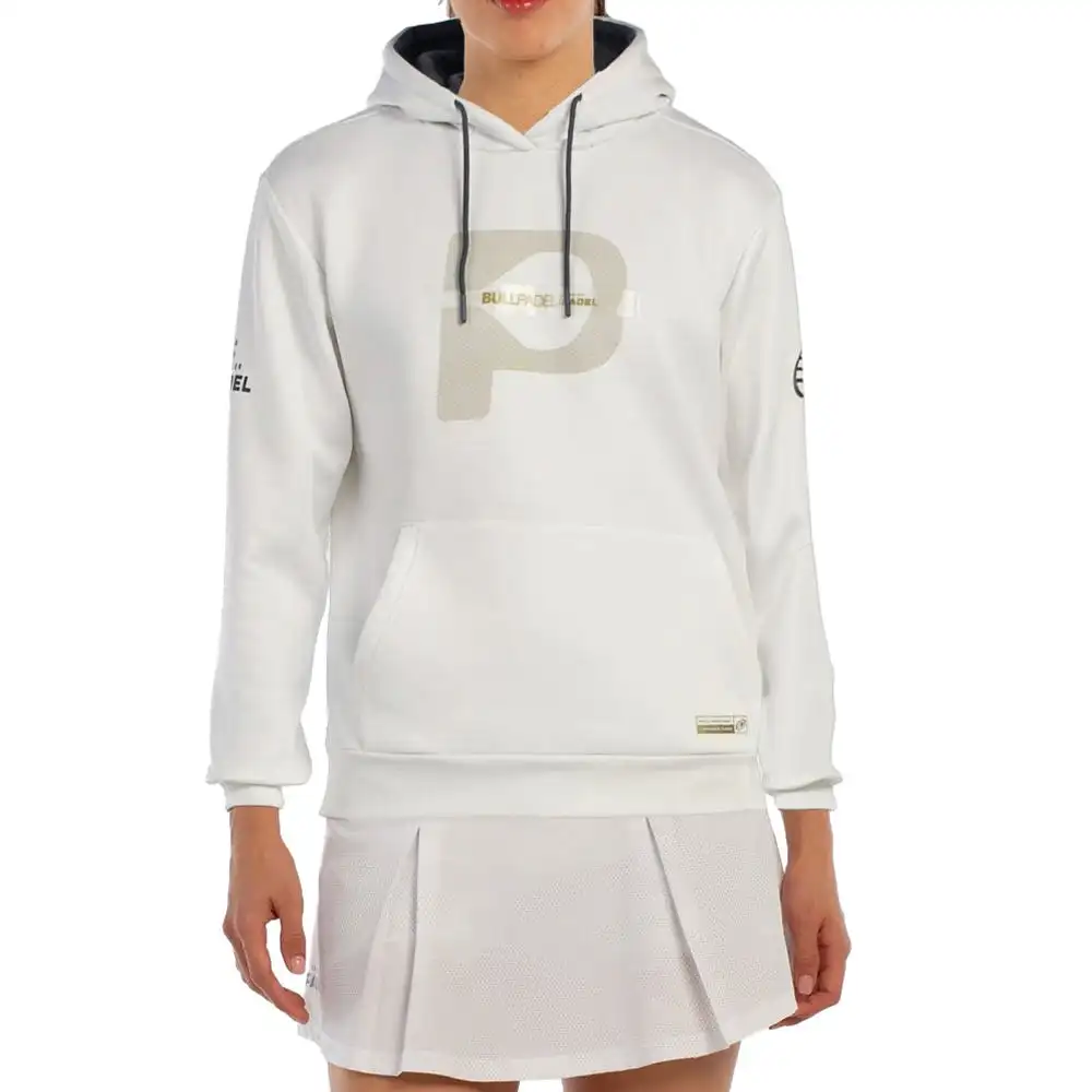 Bullpadel sweat-pull -Aera blanc