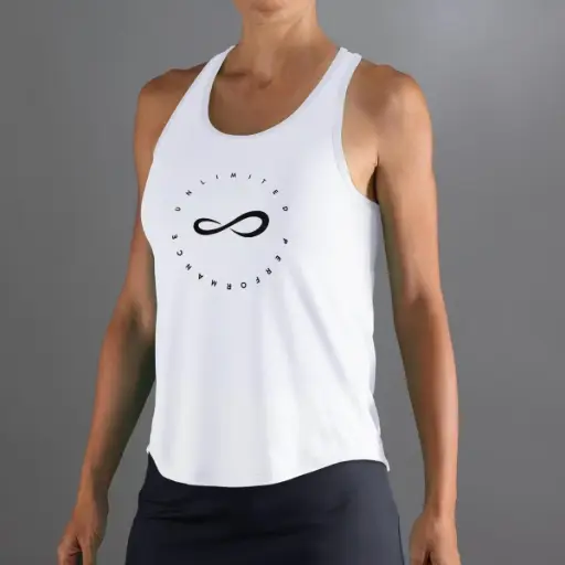 Endless debardeur blanc (camiseta cercle)