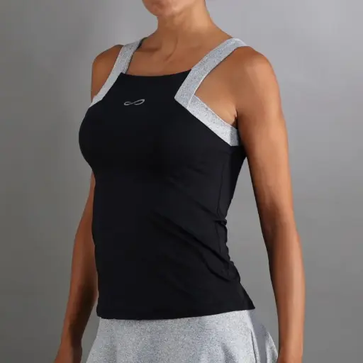 Endless debardeur gris/noir (camiseta breeze black chine) 