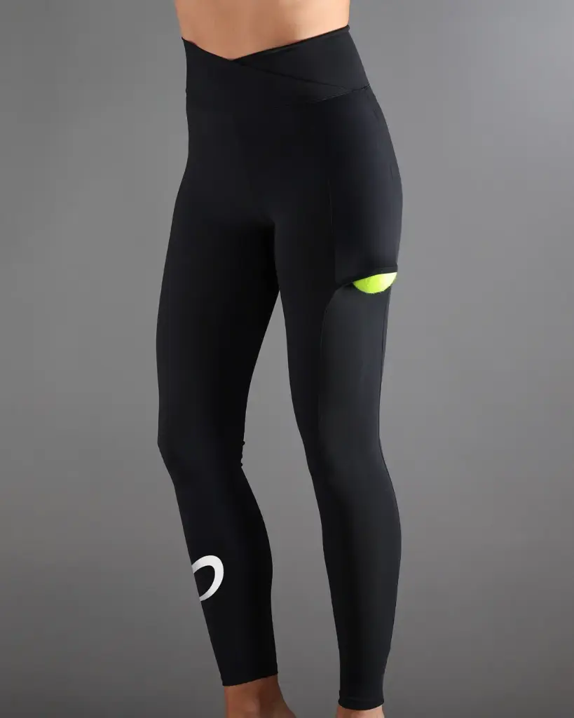 Endless legging cross pocket black