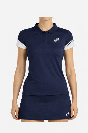 Polo Bullpadel Bleu Foncé Femme