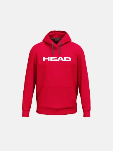 HEAD Sweat à capuche rouge homme